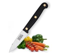 Taylors Eye Witness Made in England Heritage Range Paring Knife - 7.5cm|3in High Carbon Stainless Steel Razor Sharp, Full Tang Blade. Ergonomically Designed Hand Finished, Triple Brass Rivet Handle
