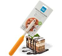 Taylors Eye Witness Mini Silicone Buttermilk & Saffron Palette Knife - Dishwasher Safe. Flexible, Perfect To Ice Cupcakes, Buns & Pastries. Odour, Stain, Heat Resistant (260°C/500°F) 5 Year Guarantee.
