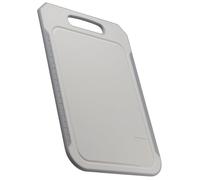 Taylors Eye Witness Non Slip Cutting Board with Built in Ginger Grater & Measuring Guide - 36.5x25.5cm Knife Friendly & Single Sided Chopping Board. Hygienic Polypropylene & Dishwasher Safe, Lunar