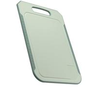 Taylors Eye Witness Non Slip Cutting Board with Built in Ginger Grater & Measuring Guide - 36.5x25.5cm Knife Friendly & Single Sided Chopping Board. Hygienic Polypropylene & Dishwasher Safe, Ocean