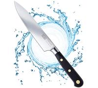 Taylors Eye Witness Oxford Professional Medium Chef Knife - 15cm/6” Full Tang Blade, Taper Ground Stainless Steel. Traditional Triple Brass Rivet Comfort Handle. Razor Sharp.