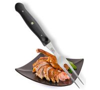 Taylors Eye Witness Professional Series British Made Carving Fork - 15cm Long Carbon Stainless Steel Tines/Prongs. Triple Rivet, Half Tang Construction. Ergonomic Handle. UK Craftsmanship