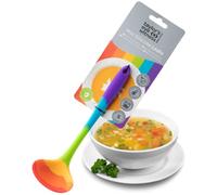 Taylors Eye Witness Rainbow Mini Silicone Ladle Spoon - Dishwasher Safe. Perfect for Non-Stick Pans. Hygienic Alternative to Wood. Odour, Stain & Heat Resistant (260°C/500°F). 5 Year Guarantee.