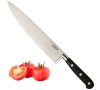 Taylors Eye Witness Sabatier Professional Kitchen Chef Knife - 8in/20cm Full Tang Blade Forged from High Graded Taper Ground Stainless Steel, Triple Rivet Comfort Handle. Sharper for Longer