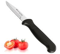Taylors Eye Witness Sheffield Made Vegetable Paring Knife - Professional 6 cm Cutting Edge, Multi Use Knife, Ultra Fine Blade, Precision Ground from Razor Steel. Fiber Feel Handle, Excellent Grip