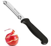 Taylors Eye Witness Sheffield Made Vegetable Peeling Knife - Professional 7cm Cutting Edge With Wire Guide/Protection System. Ultra Fine Blade, Precision Ground From Razor Steel. Fibre Grip Handle