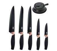 Taylor's Eye Witness Brooklyn Copper 5 Piece Knife Set With Knife Sharpener