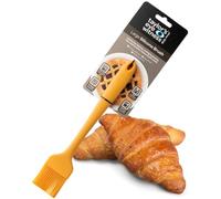 Taylors Eye Witness Yellow Silicone Large Basting, Coating & Greasing Brush - Glazing & Sealing Pastry. Non-Stick Bristles, Even Liquid Spread. Odour, Heat, Oil & Stain Resistant. 5 Yr Guarantee