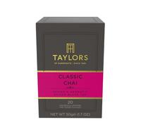Taylors of Harrogate Classic Chai Tea, 20 Teabags (Pack of 6, Total 120 Teabags)