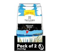 Taylors of Harrogate Decaffé Coffee Beans, 1 kg (Pack of 2 - Total 2kg)