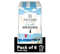 Taylors of Harrogate Decaffe Ground Roast Coffee, 200 g (Pack of 6 - Total 1.2kg)