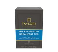 Taylors of Harrogate Decaffeinated Breakfast Tea Bags, Pack of 20, 50g