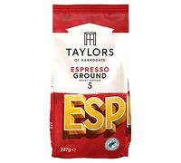 Taylors of Harrogate Especially For Espresso Ground Coffee, 227 g (Pack of 6)