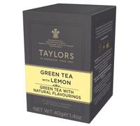 Taylors of Harrogate Green Tea with Lemon, 20 Tea Bags (Pack of 6, Total 120 Bags)