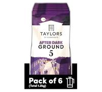 Taylors of Harrogate After Dark Ground Coffee, 200 g (Pack of 6 - Total 1.2kg)