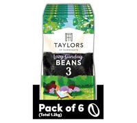Taylors of Harrogate Lazy Sunday Coffee Beans, 200 g (Pack of 6)