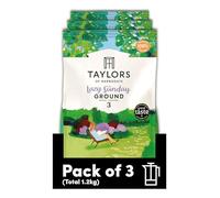 Taylors of Harrogate Lazy Sunday Ground Coffee, 400 g (Pack of 3)