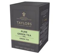 Taylors of Harrogate Pure Green Tea, 20 Individually Wrapped & Tagged Tea Bags (Pack of 6)