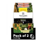 Taylors of Harrogate Rich Italian Coffee Beans, 1 kg (Pack of 2 - Total 2kg)