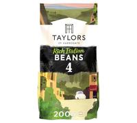 Taylors of Harrogate Rich Italian Coffee Beans, Roast 4, 200 g Bag (Pack of 1)