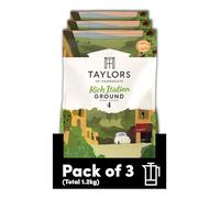 Taylors of Harrogate Rich Italian Ground Coffee, 400 g (Pack of 3 - Total 1.2 kg)