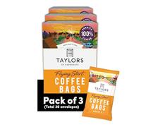 Taylors of Harrogate, Roast 5, Flying Start Coffee Bags, 3 Boxes of 10 (Total 30 Bags)