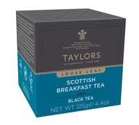 Taylors of Harrogate Scottish Breakfast Loose Leaf Tea 125g Carton
