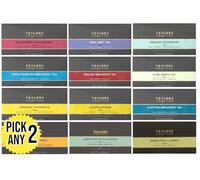 Taylors of Harrogate Tea Bags - Pick Any 2 Boxes (2 x 100 Individually Wrapped Tea Bags) - from 13+ Flavours Inc. English Breakfast, Earl Grey, Decaf, Green Tea, Prue Green - Total 200 Tea Bags