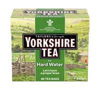 Taylors of Harrogate Yorkshire Tea for Hard Water 80 Tea Bags 250g