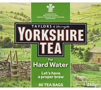 Yorkshire Tea Hard Water, 5 Boxes of 80 Tea Bags (Total 400 Bags)