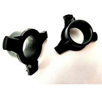 taylorshopnet 2X Custom Direct fit H7 LED low beam Bulb Holder bracket adapters For Hyundai Tucson & other models