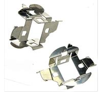 taylorshopnet 2x H7 Halogen/HID Bulb holder bracket retainer clip for Mercedes, VW, Audi, BMW, Vauxhall, Ford, Renault, Citroen and other makes, H20mm, L47mm, W32mm
