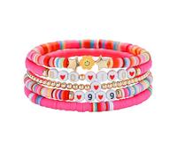 Taylr Bracelet for Girls Women Fans Lover Music Friendship Bracelets Christmas Jewellery Present for Teen Girls Sister Bff Ladies Song Letter Colorful Bracelets Cute Music Singer Bracelet for Birthday