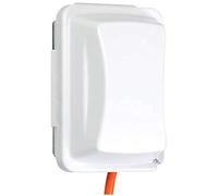TayMac MM410W Single-Gang Horizontal/Vertical Mount Weatherproof in-Use Cover, 16 in 1, 2.75 in, White