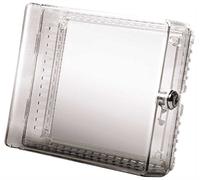TayMac ZTC100 Plastic Thermostat Cover Low Profile, Small, Clear