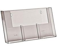 Taymar 3W110H Three Pocket Wall Rack for DL Leaflet