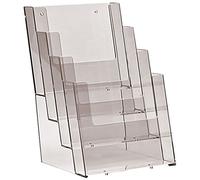 Taymar 4C160 Four Tier Dispenser for A5 Leaflet (Pack of 2)