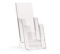 Taymar Brochure Stand/Flyer Stand 2 Compartments 1/3 A4 Consecutive