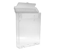 Taymar DIN A5 brochure holder, brochure box with lid, weatherproof (also suitable for outdoor use)