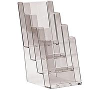 Taymar Four Tier Dispenser for DL Leaflets and Brochures, 4C110