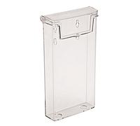 Taymar OD110 Single Pocket Dispenser for DL/Trifold Leaflets and Brochures - Clear
