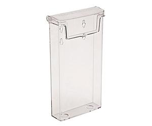 Taymar OD110 Single Pocket Dispenser for DL/Trifold Leaflets and Brochures - Clear