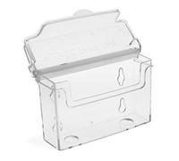 Taymar OD95 Single Pocket Outdoor Landscape Business Card Holder - Clear