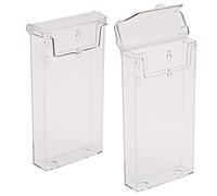 Taymar Pack of 2 DIN Lang (DL) Transparent