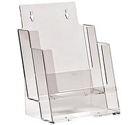 Taymar Two Tier Dispenser for A5 Leaflets and Brochures(Pack of 1)