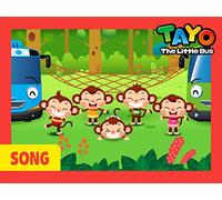 Tayo's Kids Songs Collection - Five Little Monkeys