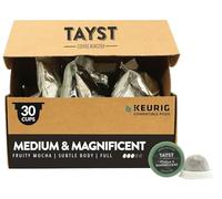Tayst Coffee Pods, Medium & Magnificent Medium Roast, K Cups Compatible with Keurig Coffee Maker, Sustainable Single Serve, Pack of 30