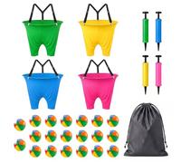 Taysta Granny Pants Yard Game, 4 Player Outdoor Catch Sets, Adult, Stretch