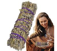 TAYSTE Lavender Smudge Incense, Lavender Fragrance Stick | Lavender Decor Refreshing Aromas for Cleansing House Negative Energy for Smudging Smoke Cleanse