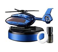 TAYSTE Solar-Powered Car Air Freshener with Rotating Helicopter Design - Aromatherapy Diffuser for Home and Car